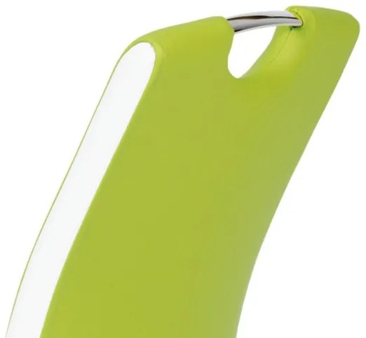 Modern Szánkótalpas Étkezőszék Lime-Zöld Színben Dcl-406