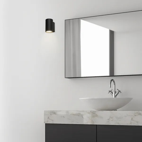 Brilagi - Fali lámpatest CRISPINA 1xGU10/10W/230V 10 cm fekete