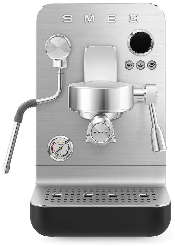SMEG minikaros kávéfőző EMC02, fekete - Smeg
