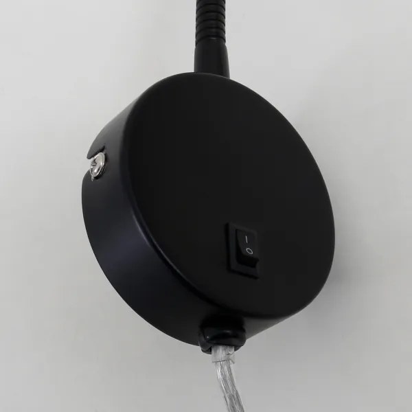 Briloner 2082-015 - LED Fali lámpa COMFORT LIGHT 1xGU10/5W/230V fekete