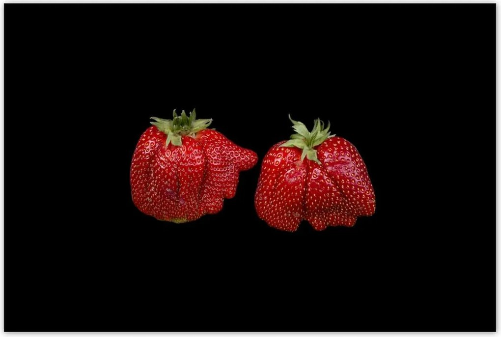 Poszterek 120x80 Nagy érett eper