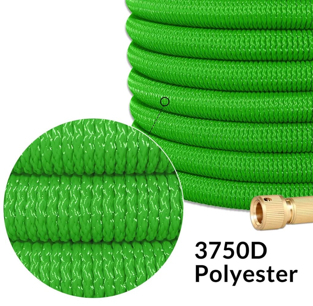 Gardebruk® Kerti locsolótömlő 30 m - zöld