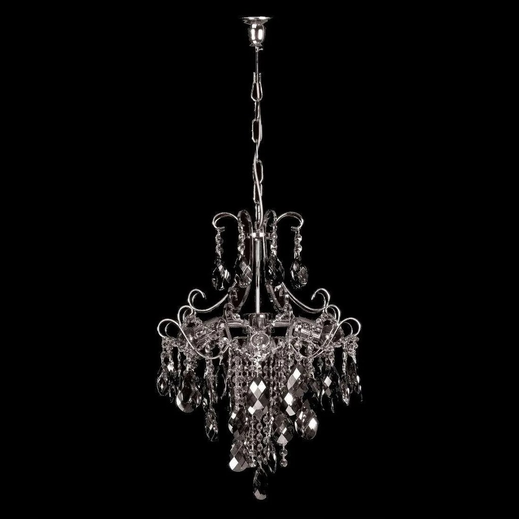 Lenyűgöző lógó világítás W-e 0705/4 Cr+wt, hálószoba lámpa