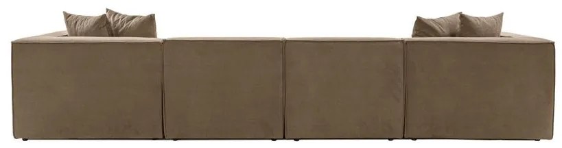 Sarokkanapé Sora (L1-O1-O1-1R-POUFFE ) - Barna