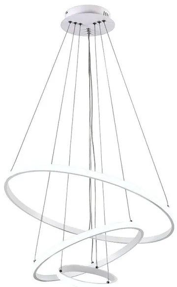 Brilagi - LED Dimmelhető csillár zsinóron CIRCLE LED/90W/230V 3000-6500K + távirányító