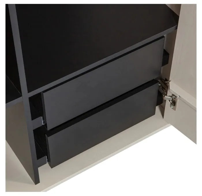 Krémszínű borovi fenyő moduláris szekrény 150x200 cm Daily – vtwonen