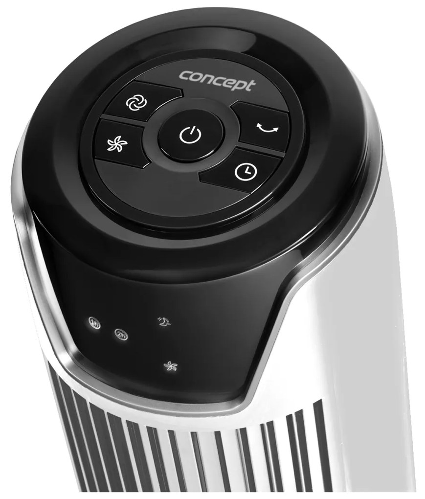 Concept VS5100 oszlopos ventilátor, fehér
