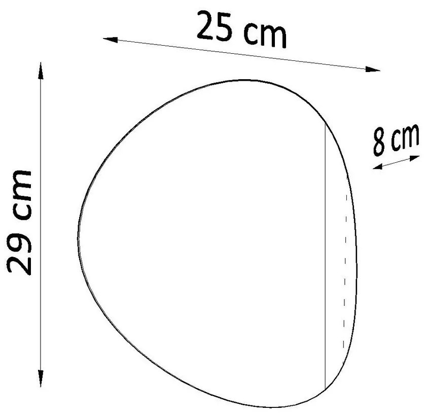 Junker fekete fali lámpa - Sollux