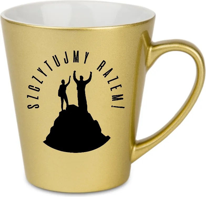 Bögre Latte Gyöngyház Arany HegyimádókNAK Csúcsoljunk Együtt! Érdekes minták