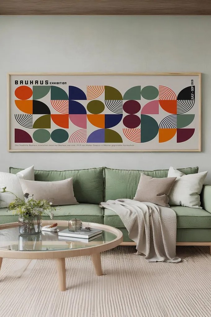 Artsmdfyty7-50120 keretezett MDF falikép, 50 x 120 cm
