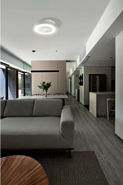 Osram - Fényerőszabályozható LED mennyezeti lámpatest ventilátorral SMART+ LED/78W/230V Wi-Fi +távirányító
