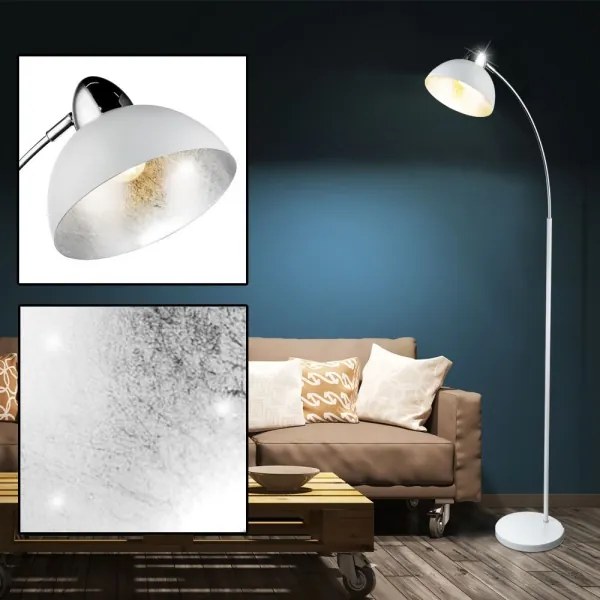 GLOBO 24703SW - Állólámpa ANITA 1xE27/40W/230V