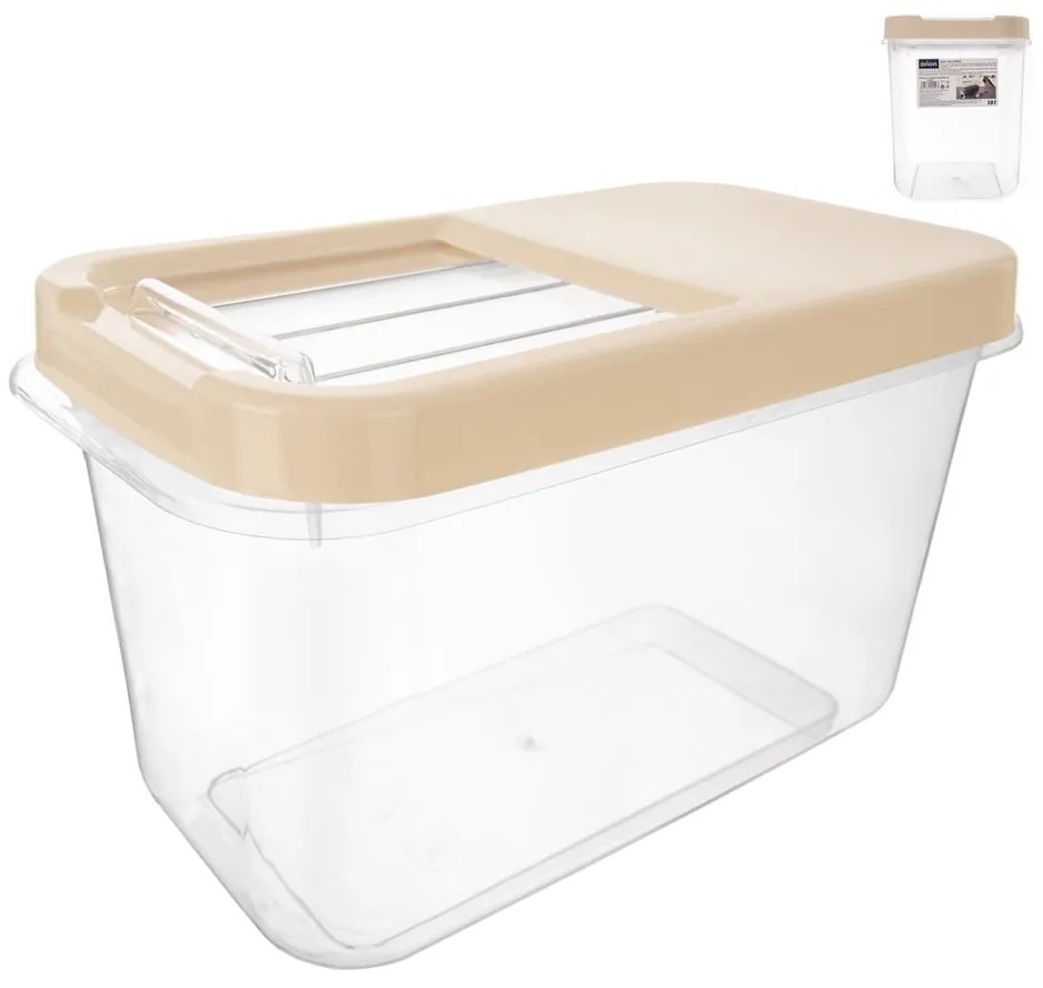 Fedeles műanyag tárolódoboz 35x20x23 cm Slop – Orion