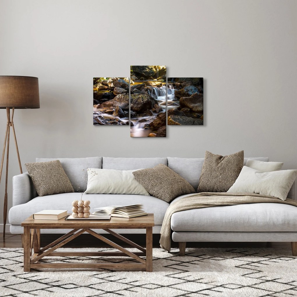 Köves patak képe (90x60 cm)