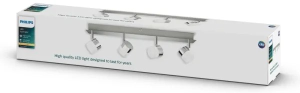 Philips 50149/11/P1 - LED Spotlámpa FLOAT 4xLED/4,5W/230V