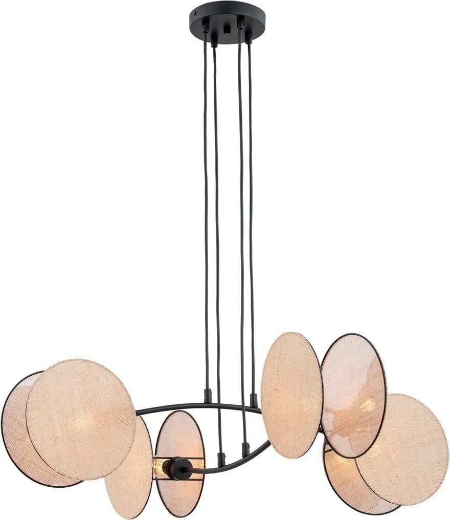 Emibig modern függeszték motif fekete krém emi1328/4