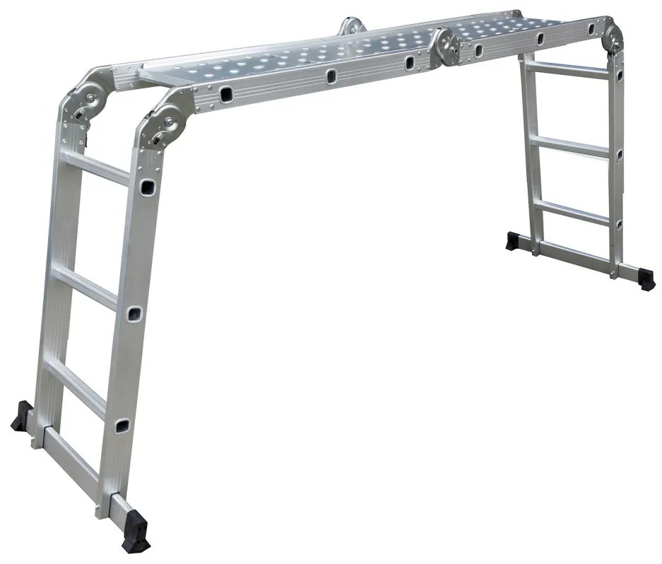 G21 GA-SZ-4x3-3,7M többfunkciós ALUMINIUM létra + dobogó