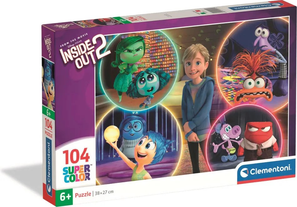 Disney Agymanók Emotions 104 db-os puzzle Clementoni
