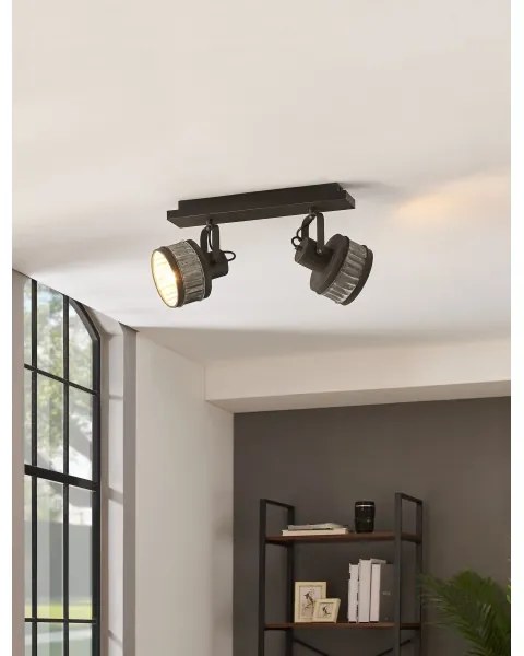 Eglo 43445 - TURROCK spotlámpa 2xE27/28W/230V