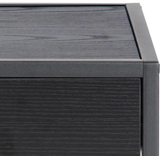 SARON éjjeliszekrény antracit