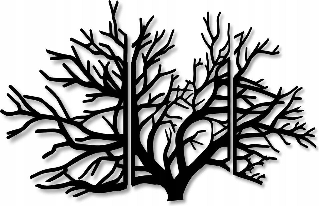 Kép Áttört Életfa Fali Dekoráció Triptichon Képek Nappali Dekoráció