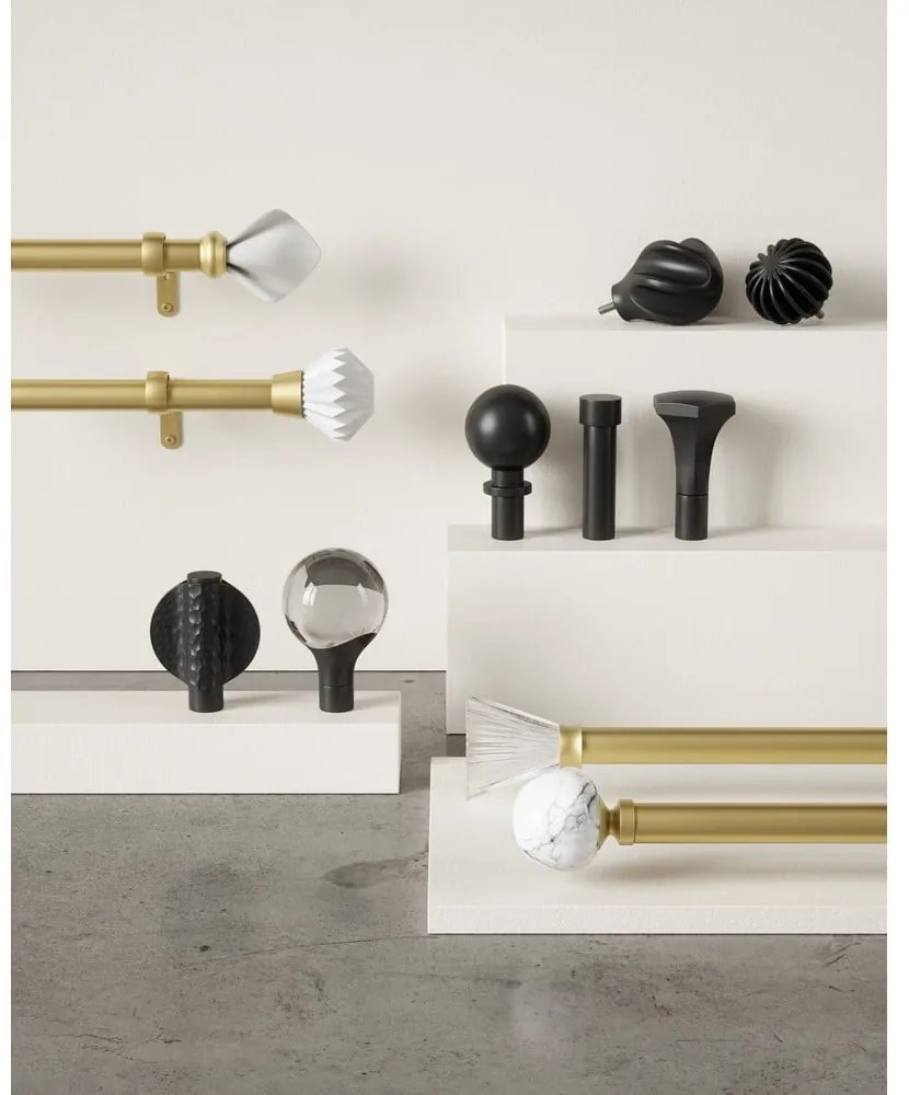 Acél bővíthető függönykarnis 107 - 305 cm Helix – Umbra