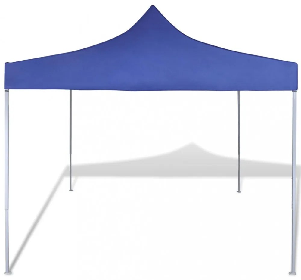 kék összecsukható pavilon 3 x 3 m