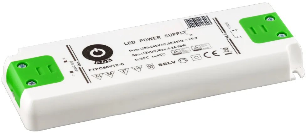 POS Led tápegység FTPC-50-12 Compact 50W 12V 4.1A