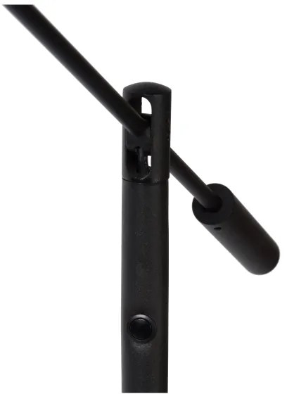 Lucide 19766/09/30 - LED Dimmelhető állólámpa ANSELMO LED/9W/230V fekete