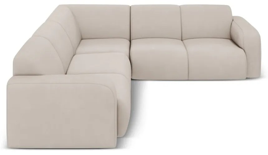 Bézs sarokkanapé (variálható-L alakú) Molino – Micadoni Home