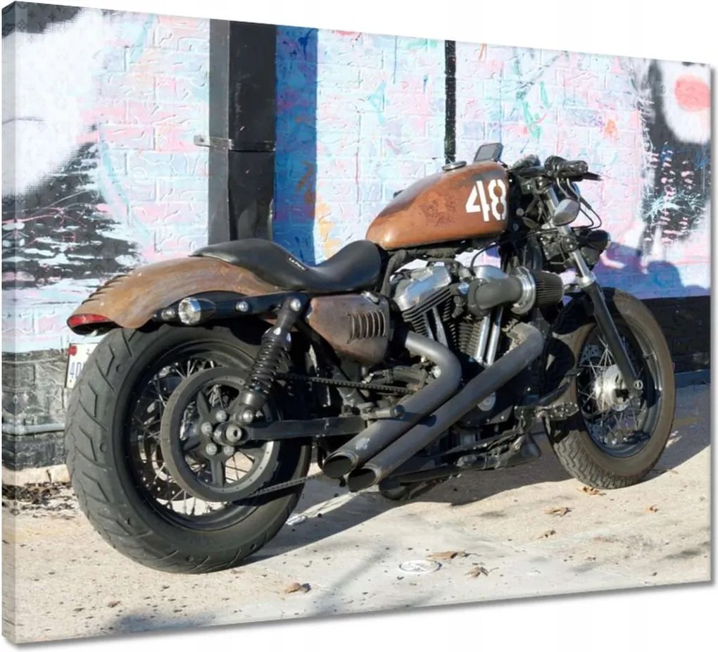 Vászonkép 50x40 Motorkerékpár
