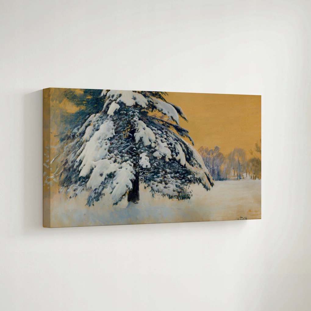 Hó Julian Falat vászonkép 1907 méret 70x50cm