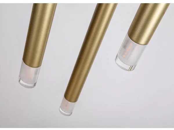 Rabalux 72359 - Csillár zsinóron RAMIRA 3xG9/5W/230V arany