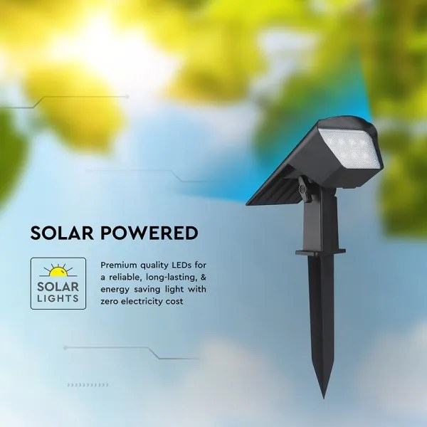 LED napelemes lámpa 2 az 1-ben LED/1,3W/3,7V 3000/4000/6400K IP65 1200 mAh