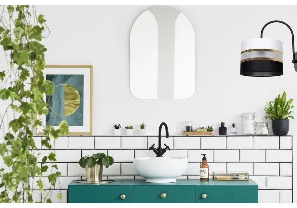 Fali lámpa CORAL 1xE27/60W/230V fekete