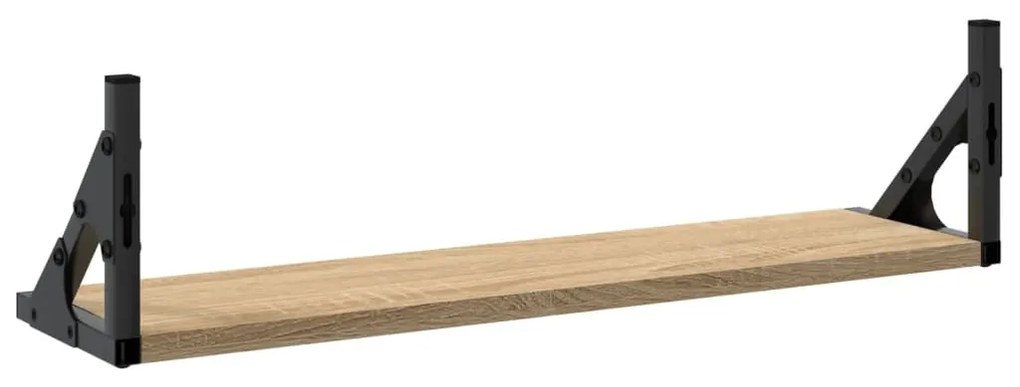 2 db sonoma tölgy fali polc 60 x 15 x 15,5 cm