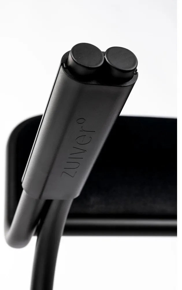 Fekete étkezőszék szett 2 db-os Alba – Zuiver