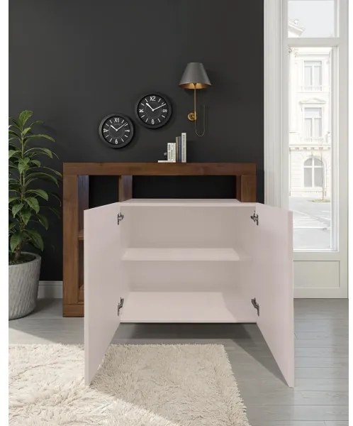 Komód LENOR kasmír/tölgy