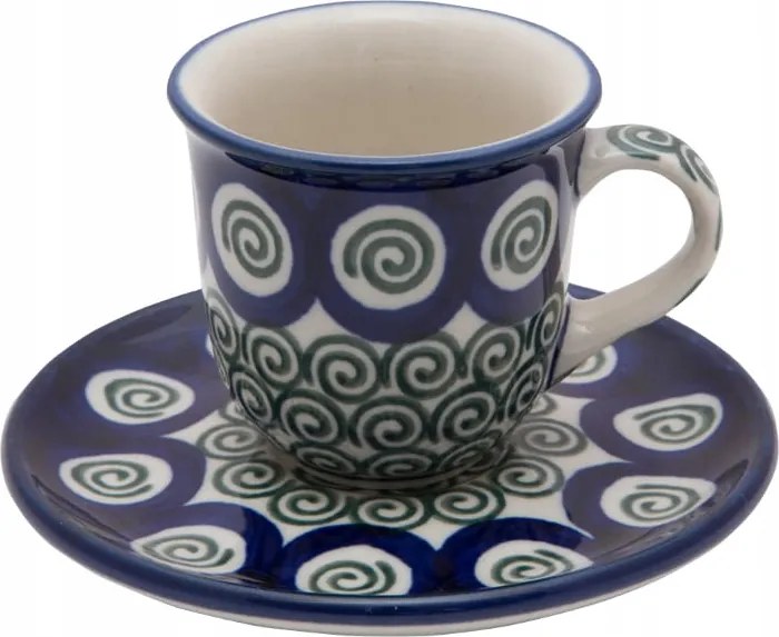 Eszpresszó csésze 60 ml csészealj Ceramika Artystyczna Boleszláv dek 0374A