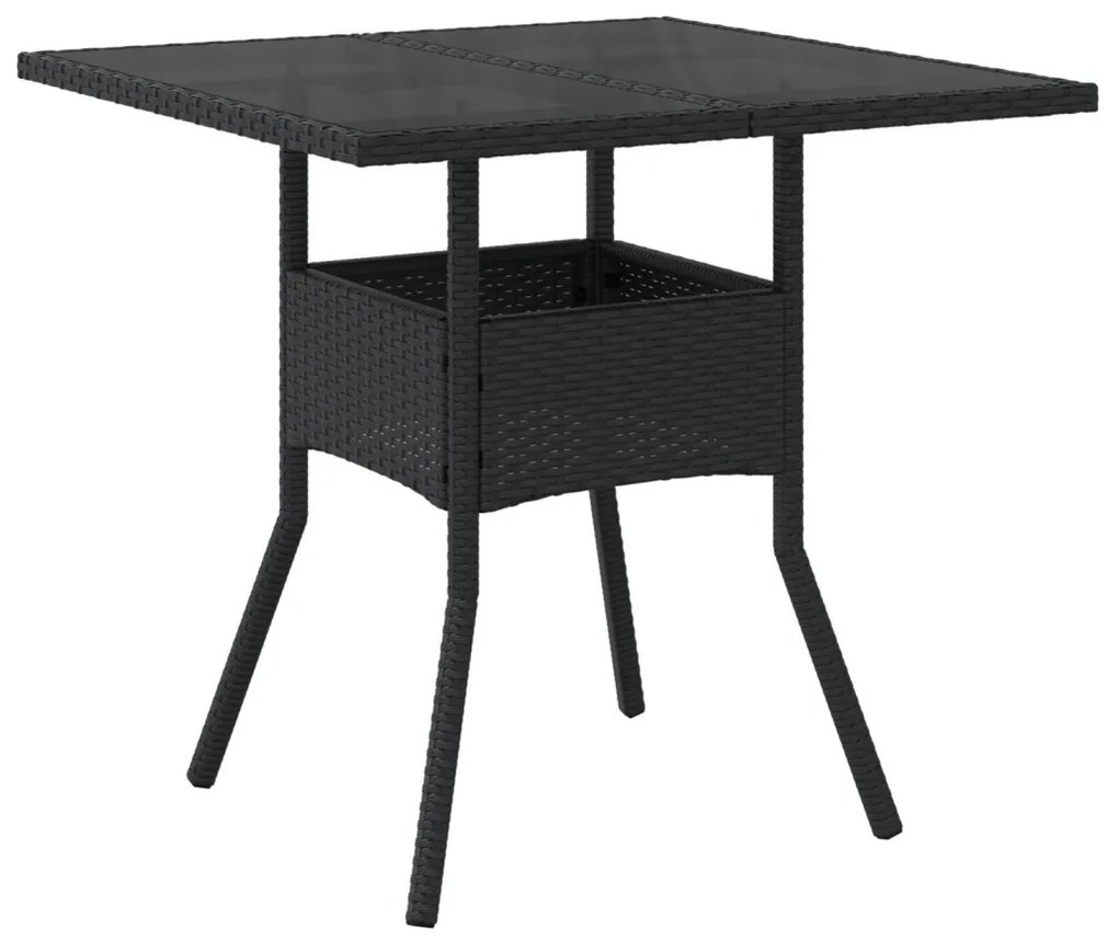 3 darabos kertibútor szett világosszürke polyrattan