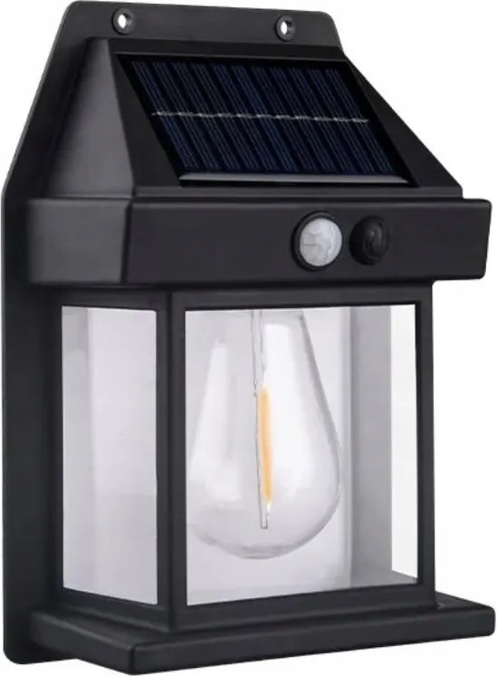 Kültéri led fali lámpa napelemes lámpa érzékelővel