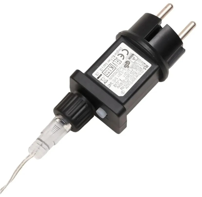 összecsukható fehér karácsonyi lámpa LED-del 100 cm