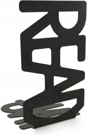 Könyvtámasz Reading fekete 19cm Finom