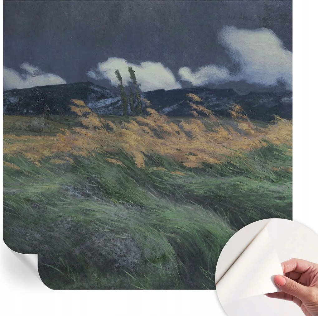 Dekoratív öntapadós fotótapéta irodába Felfújható fű 250x250 cm