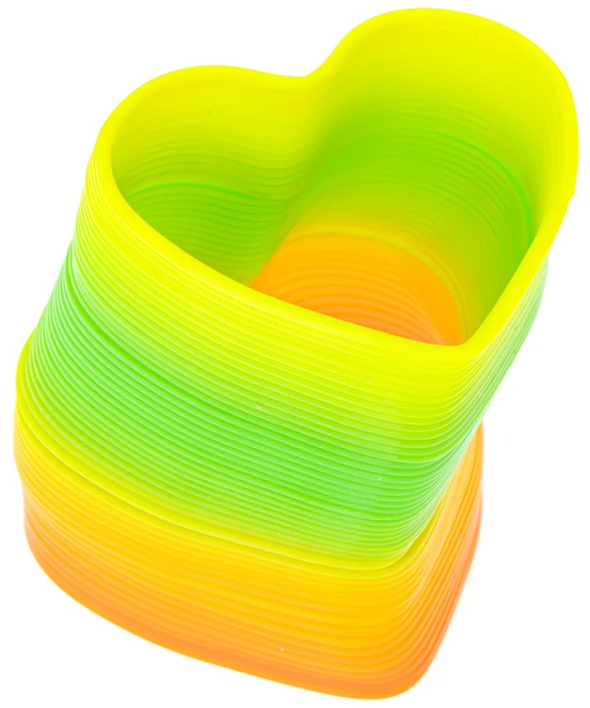 KIK Tavaszi ugró rugó Szivárvány szív, KX6327_3