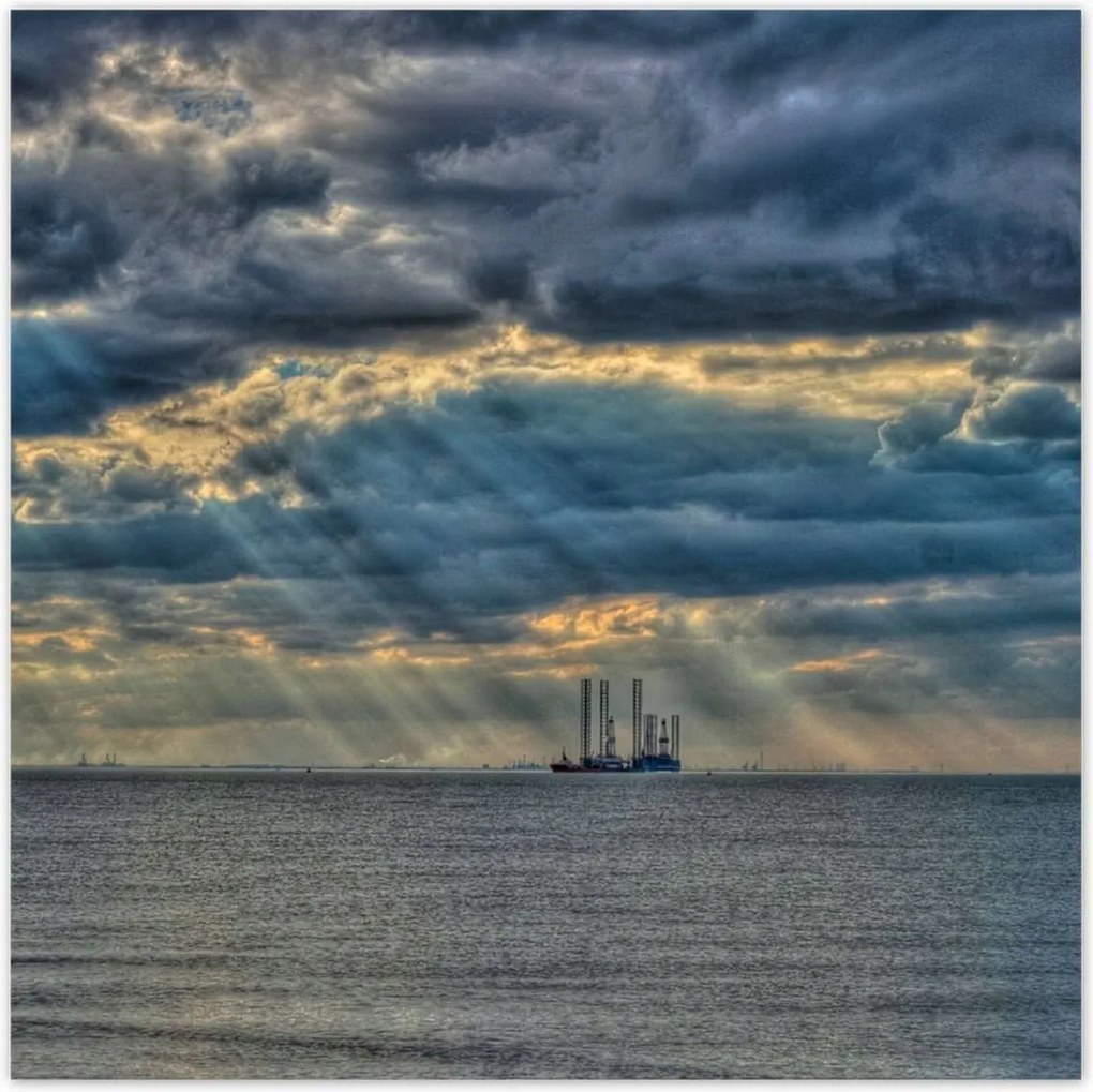 Poszterek 100x100 Sugárzó égbolt