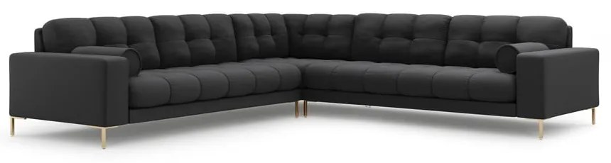 Sötétszürke sarokkanapé (variálható) Bali – Cosmopolitan Design