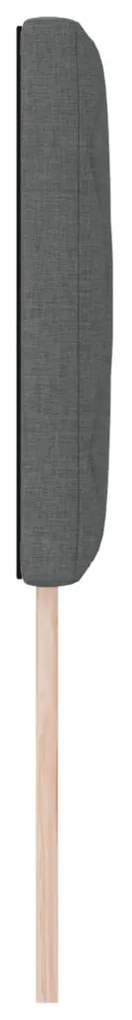 Fejtámla LED -es lámpákkal fejtámlával Szürke 80 cm szövet