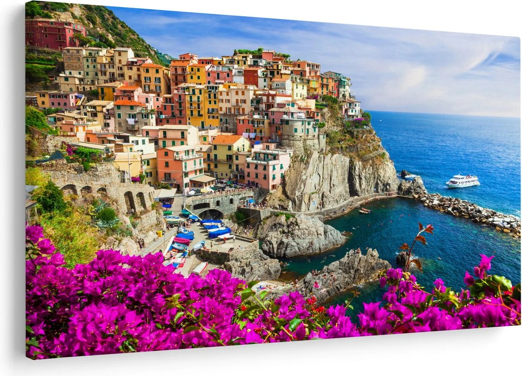 Kép - Manarola olasz falu (90x60 cm)