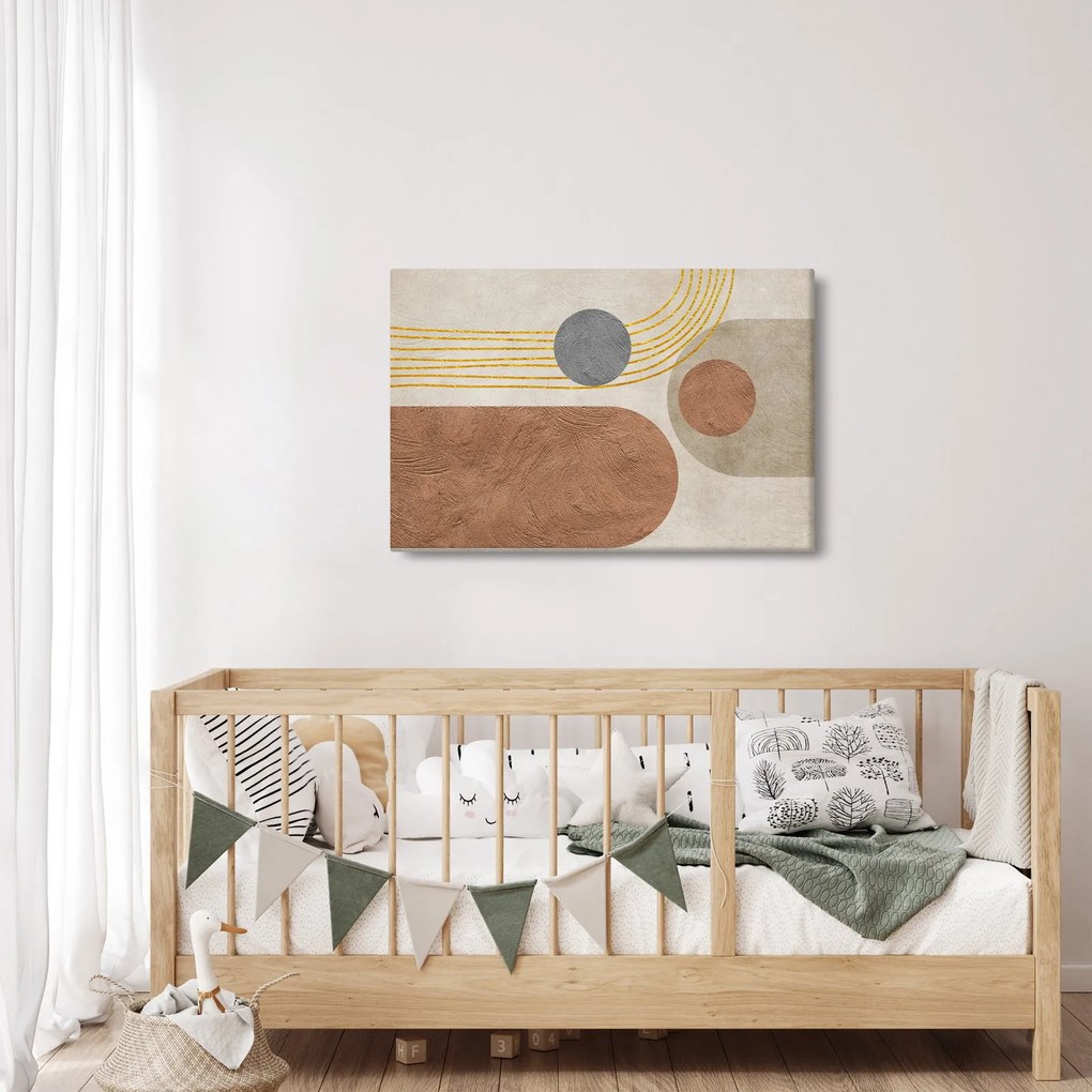 Kép - Modern kollázs (90x60 cm)
